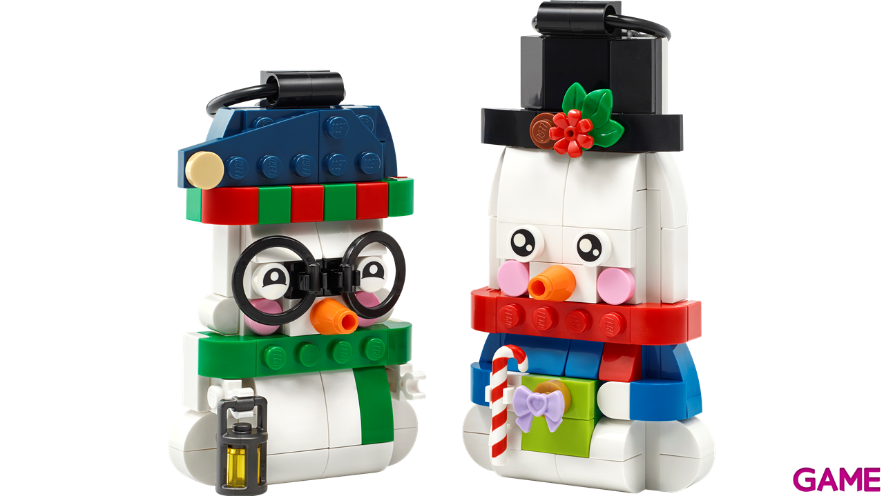 LEGO Adornos de Muñecos de Nieve 40812-1