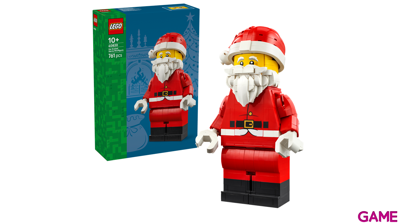 Set de Construccion Lego Minifigura Gigante de Papá Noel - 40820-1