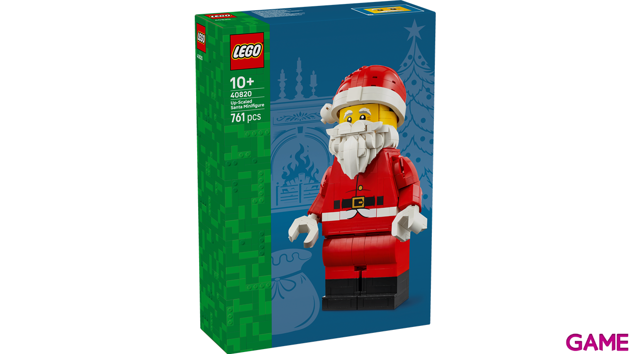 Set de Construccion Lego Minifigura Gigante de Papá Noel - 40820-3