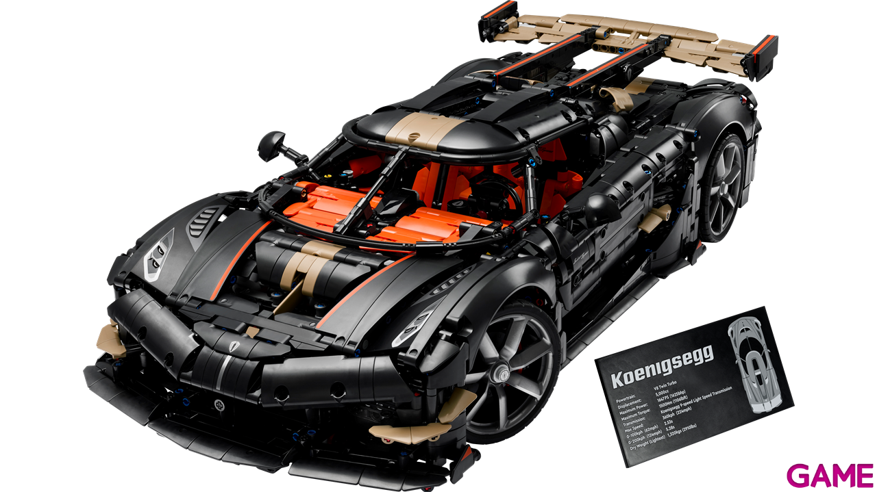 LEGO Technic Megacar Koenigsegg Sadair's Spear 42232-2