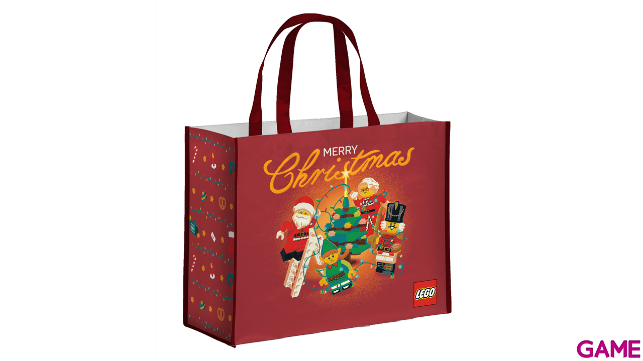 Bolsa Reutilizable Lego Merry Christmas-0