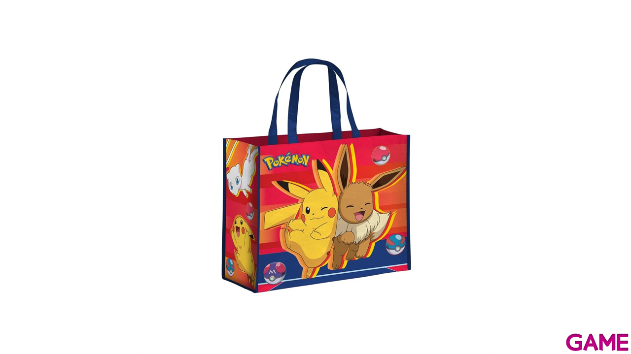 Bolsa Reutilizable Pokemon Pikachu & Eevee-0