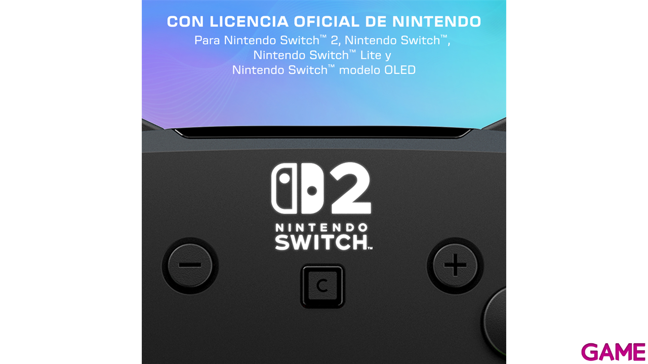 Mando RGB Wireless Turtle Beach Afterglow Negro - Switch 1 y 2-7