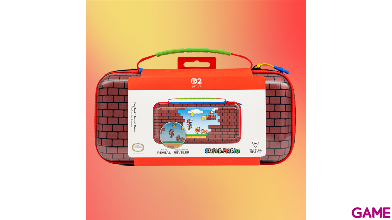 Funda Transporte PlayTrek Turtle Beach Super Mario - Switch 1 y 2-7