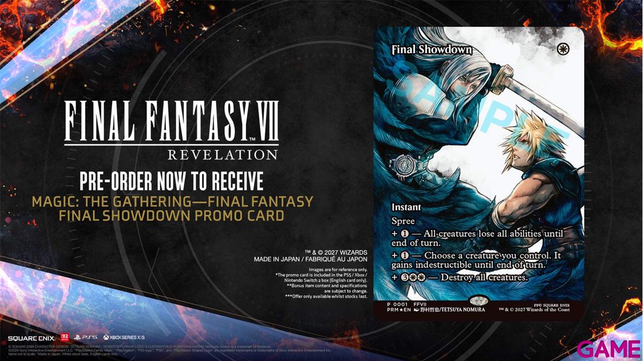 Final Fantasy VII Revelation Magic Card Edition-1