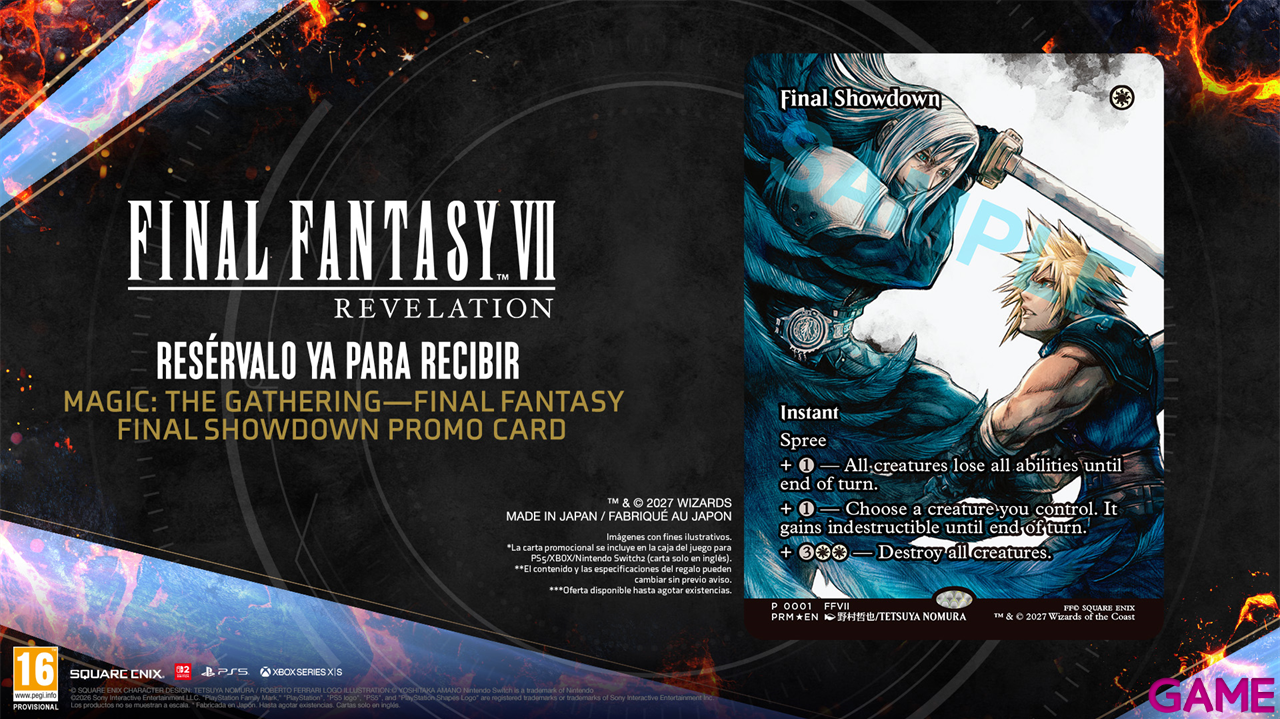 Final Fantasy VII Revelation Magic Card Edition-0