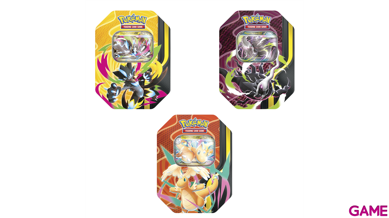 Lata de sobres Megapotencia - Megaevolución - Pokérmon TGC (surtido)-0