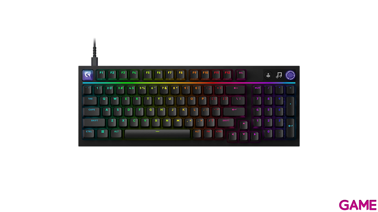 Logitech G316 X 98 Black Spanish Layout - Teclado Gaming-0