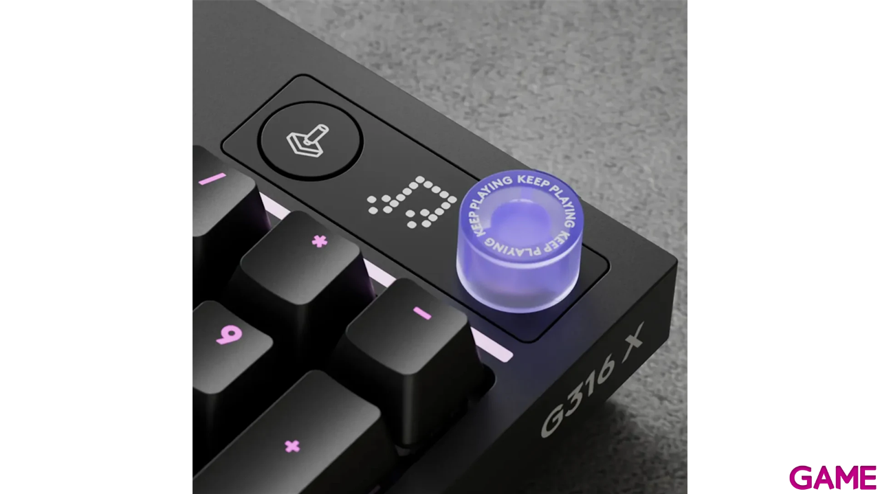 Logitech G316 X 98 Black Spanish Layout - Teclado Gaming-4