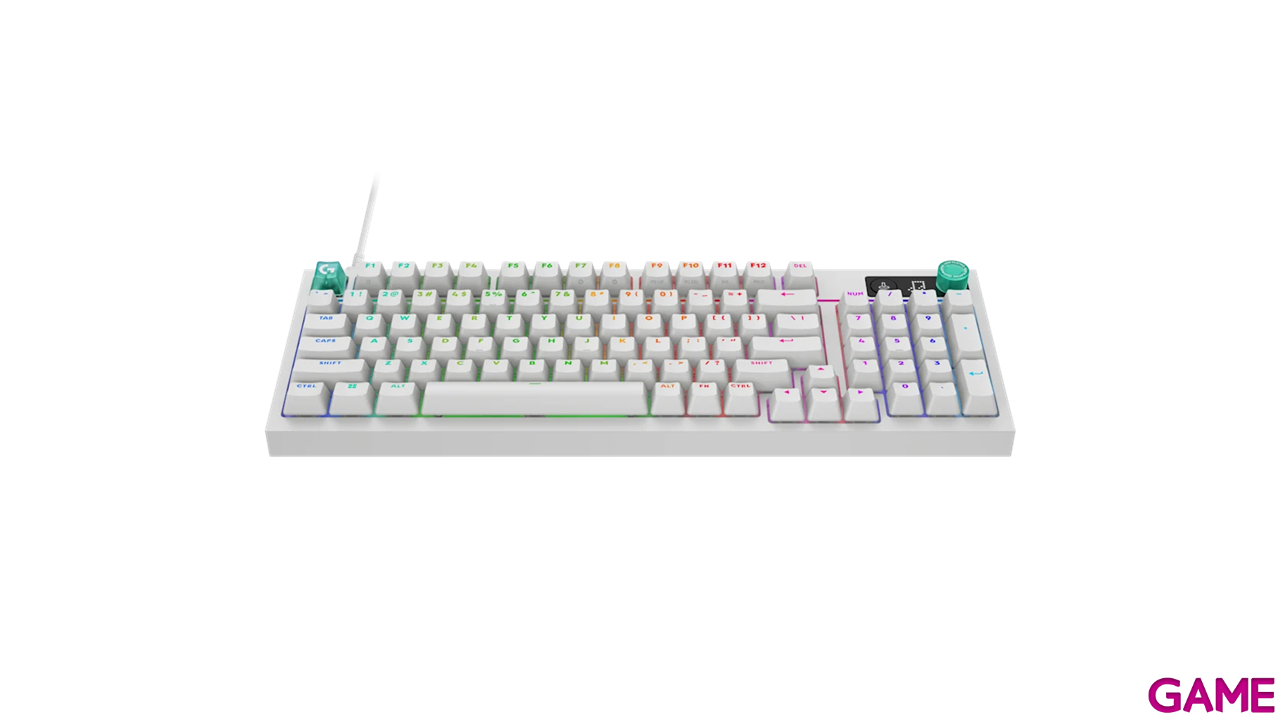 Logitech G316 X 98 White Spanish Layout - Teclado Gaming-2