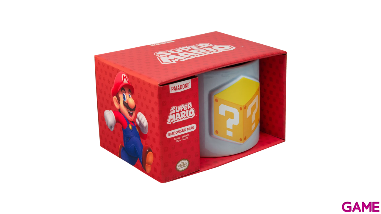 Taza Super Mario Embossed de 400ml-1