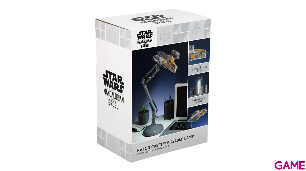 Lámpara de Escritorio Star Wars Mandalorian Razor Crest de 40 cm-1