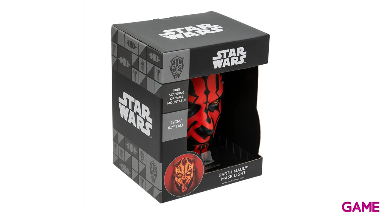 Lámpara Star Wars Darth Maul Mask Light de 19 cm-0