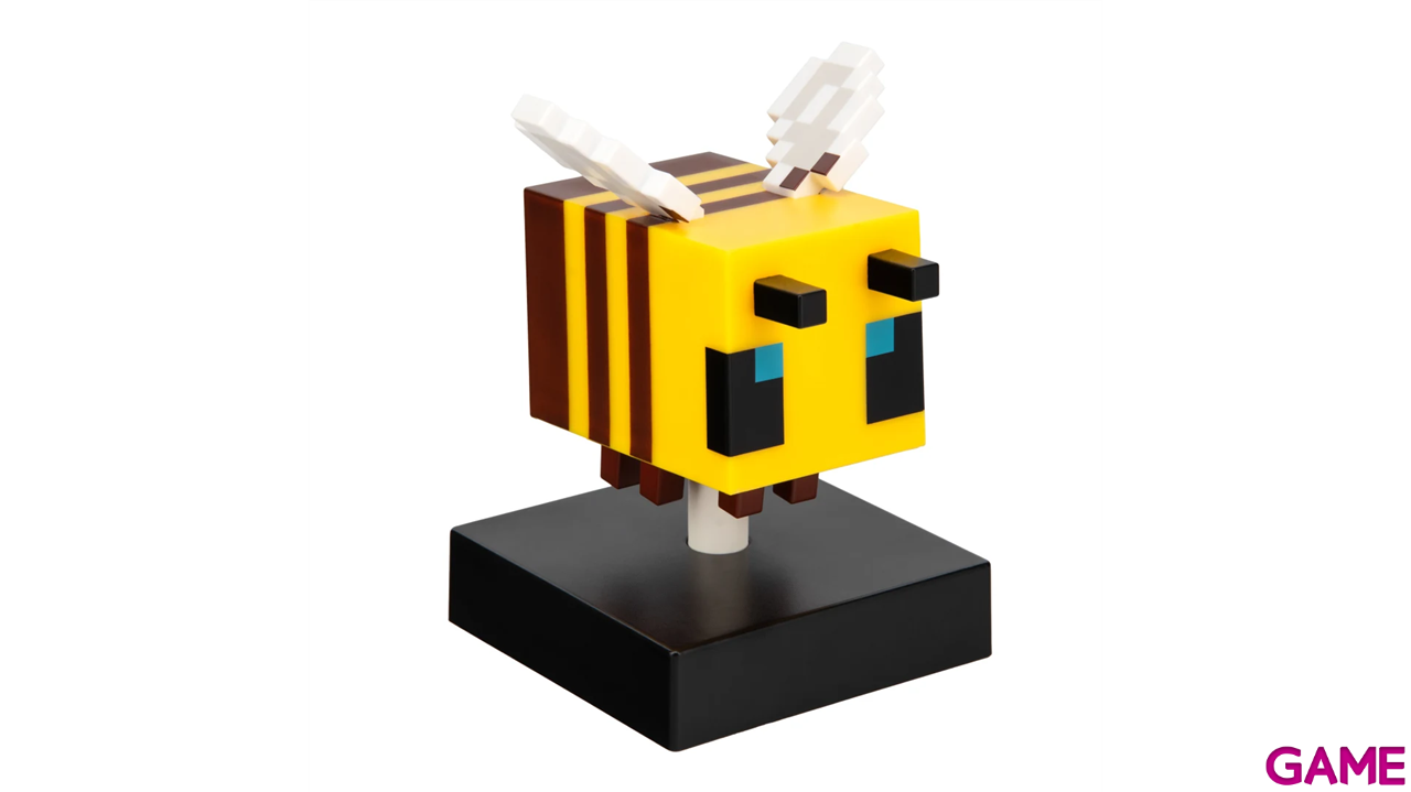 Figura con Luz Minecraft Bee Icon Light de 11 cm-3