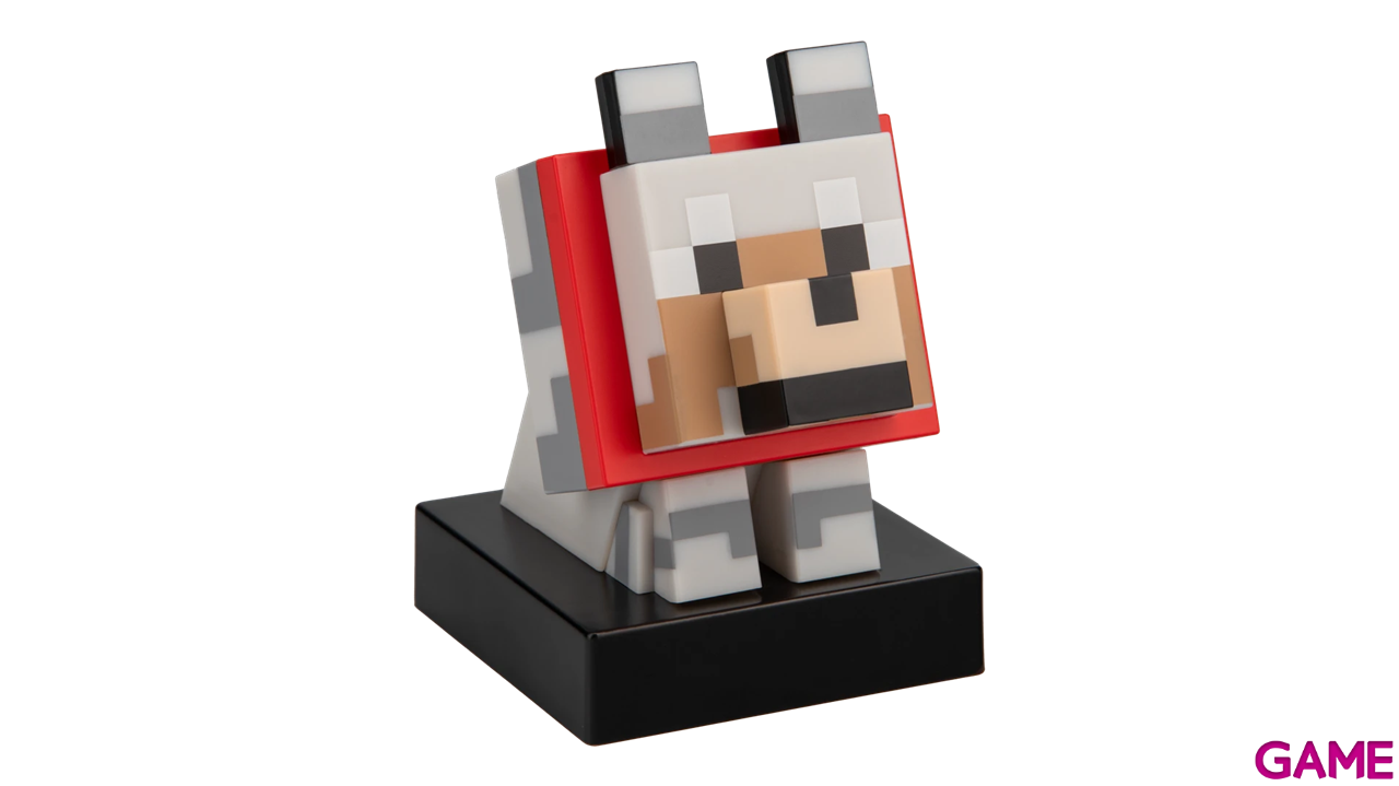 Figura con luz Minecraft Wolf Icon Light de 11 cm-2