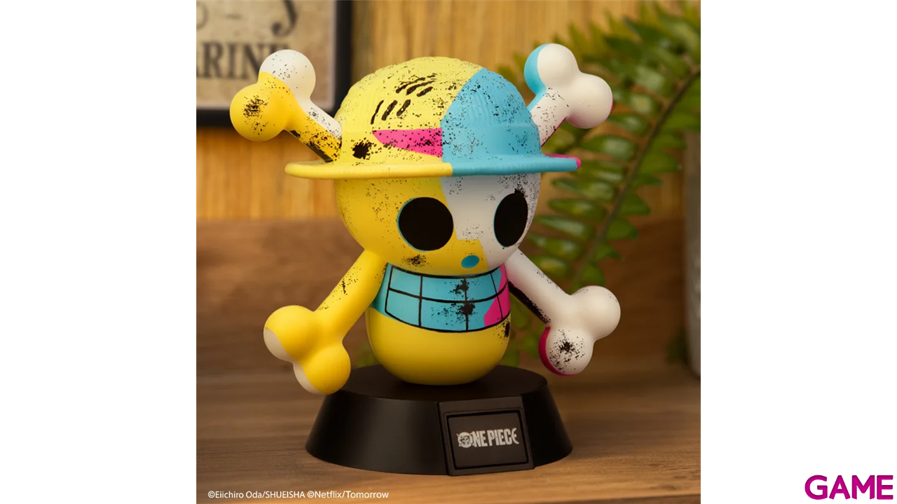 Figura con luz One Piece Jolly Roger Icon Light de 11 cm-0
