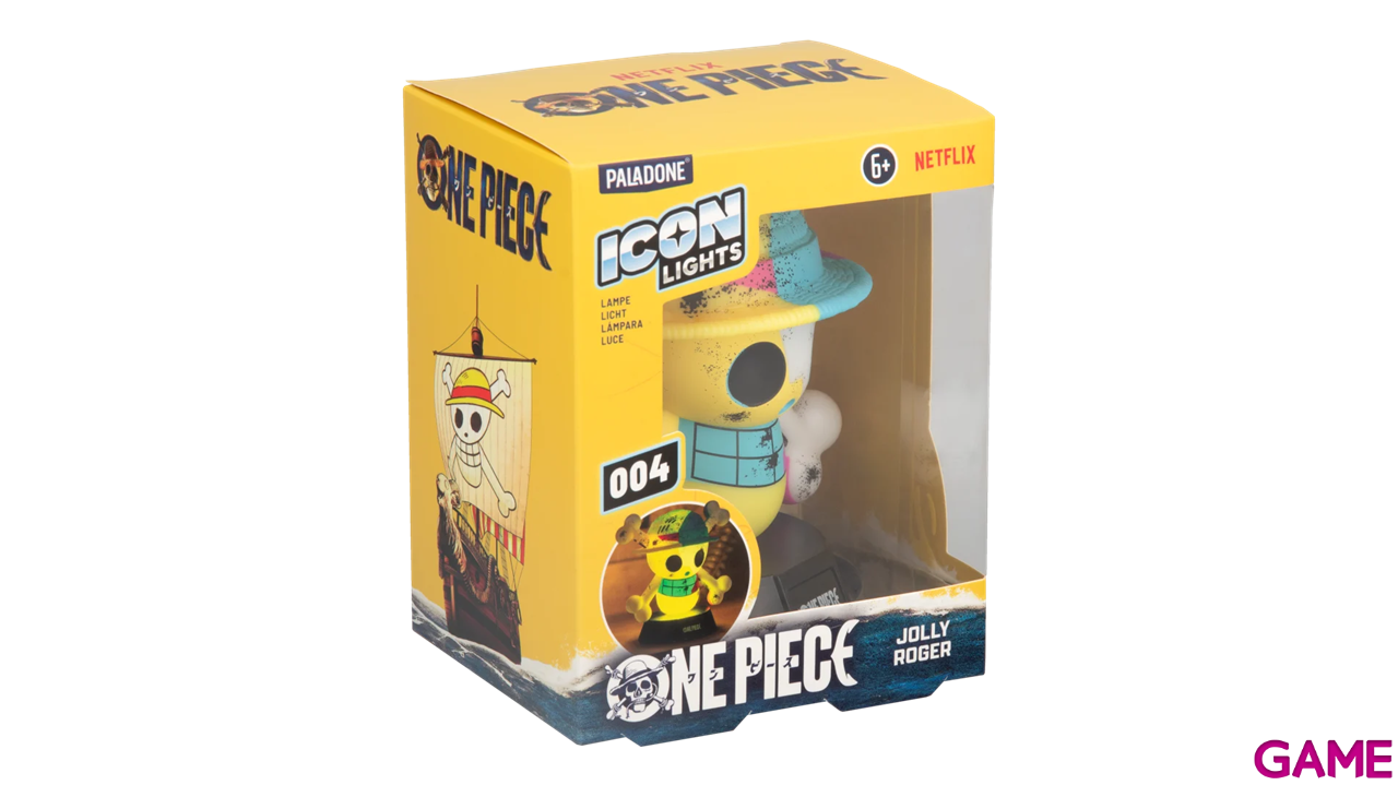 Figura con luz One Piece Jolly Roger Icon Light de 11 cm-4