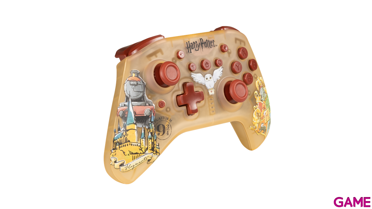 Mando Wireless Harry Potter Hogwarts - Switch 1 y 2, PC, Android-0