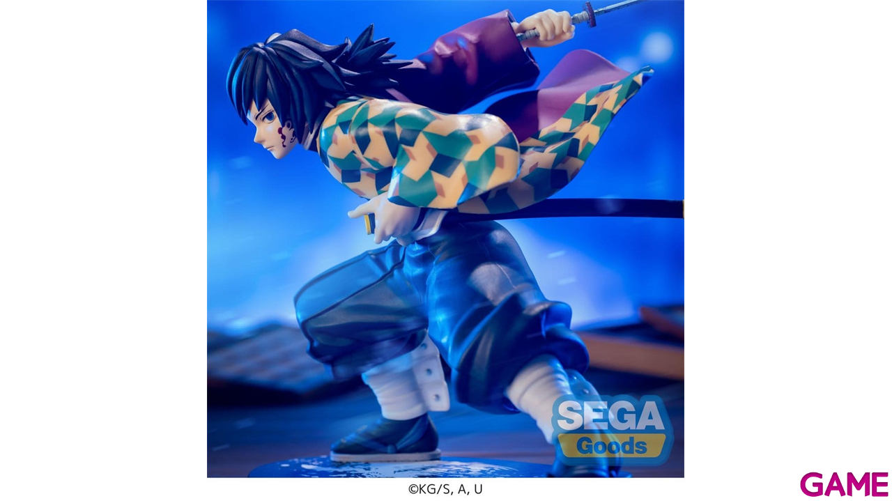 Figura Demon Slayer: Kimetsu no Yaiba Luminasta Giyu Tomioka Awakening de 15 cm-0