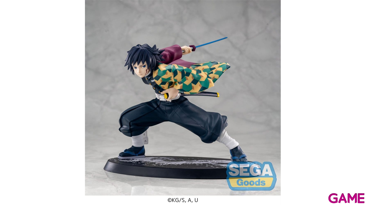 Figura Demon Slayer: Kimetsu no Yaiba Luminasta Giyu Tomioka Awakening de 15 cm-1