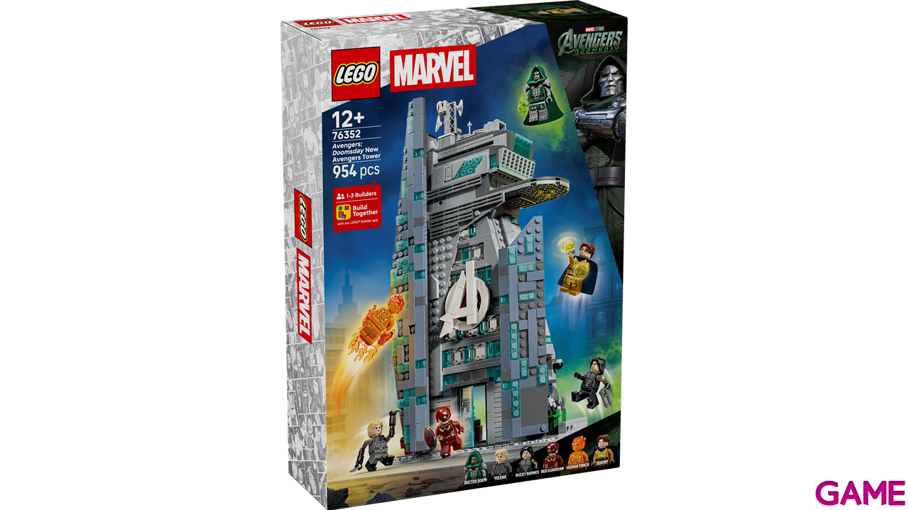 LEGO Marvel Nueva Torre Vengadores de Avengers: Doomsday 76352-5