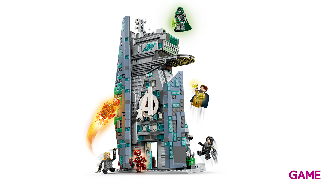 LEGO Marvel Nueva Torre Vengadores de Avengers: Doomsday 76352-6