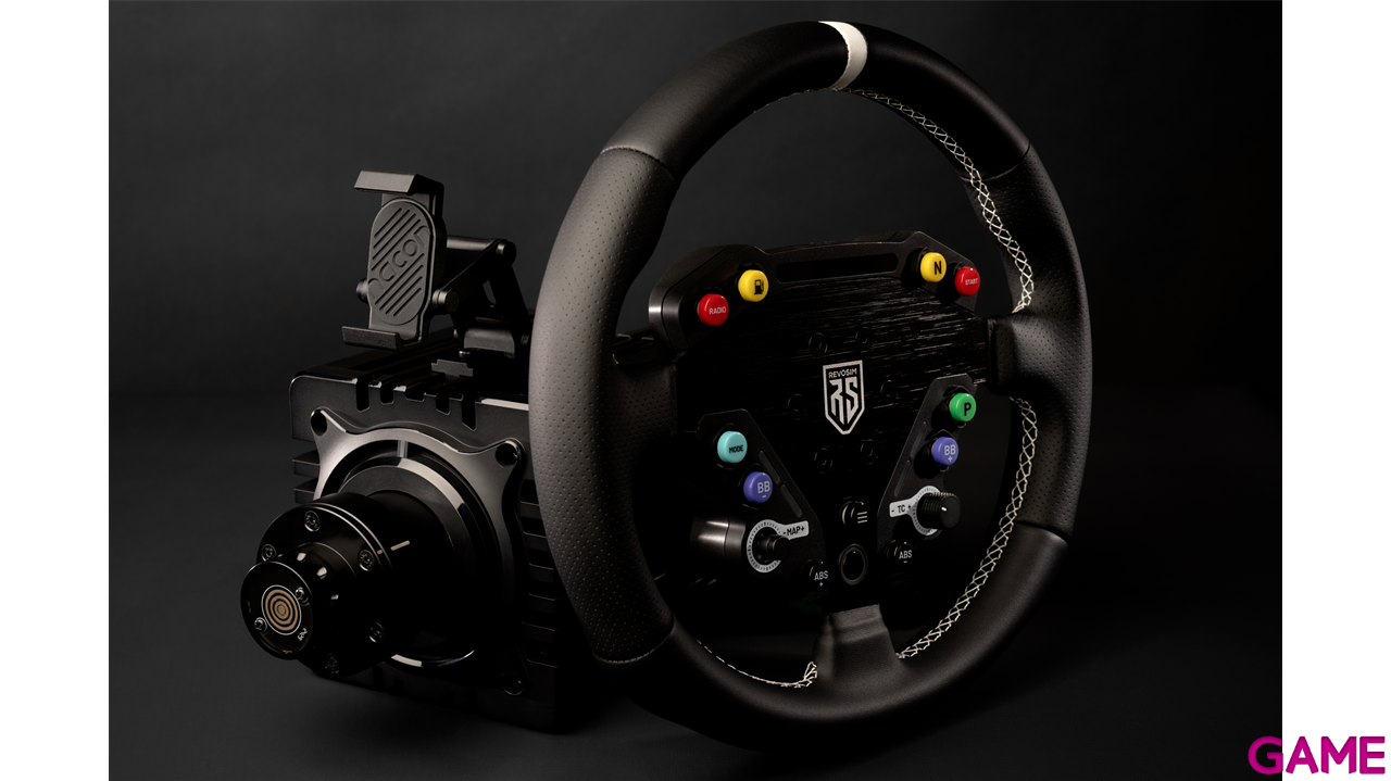 REVOSIM by Nacon Pack RS Pure Volante + Base DD-9Nm + Pedalera - Volante Gaming-3