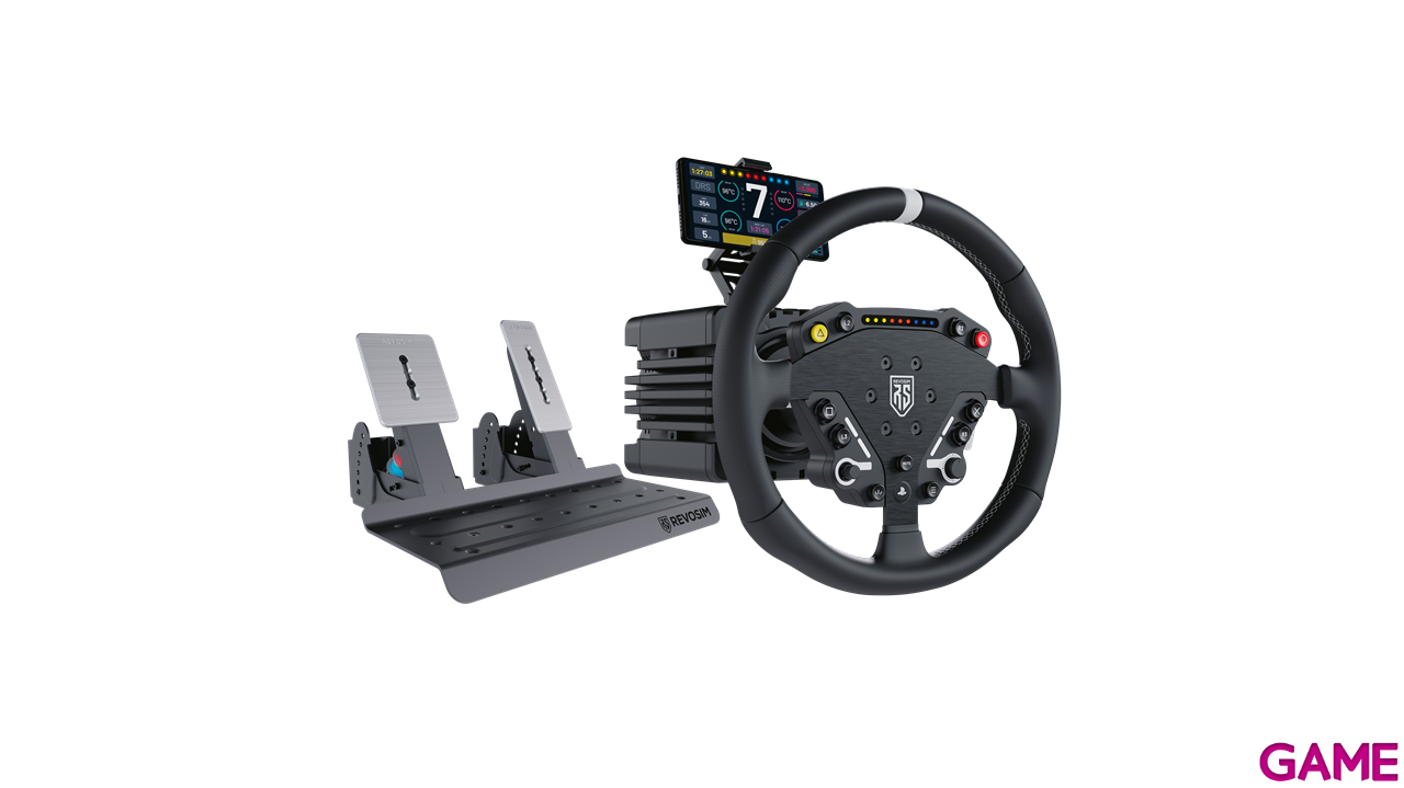 REVOSIM by Nacon Pack RS Pure Volante + Base DD-9Nm + Pedalera - Volante Gaming-7