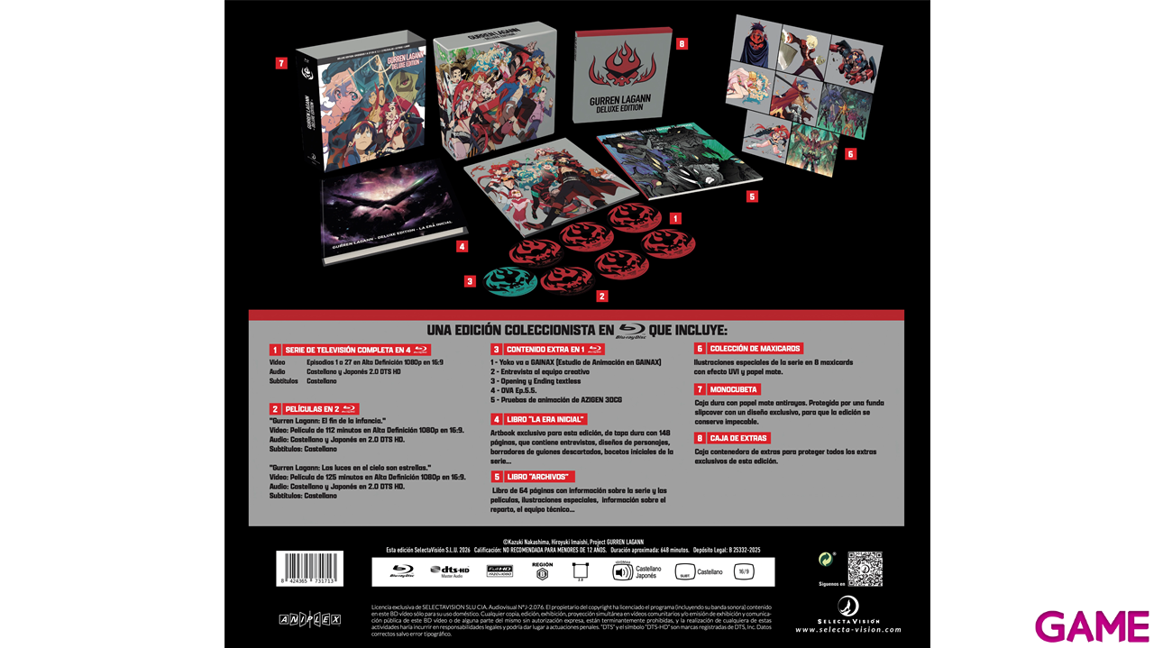 Gurren Lagann - Serie Completa Edición Coleccionista-0