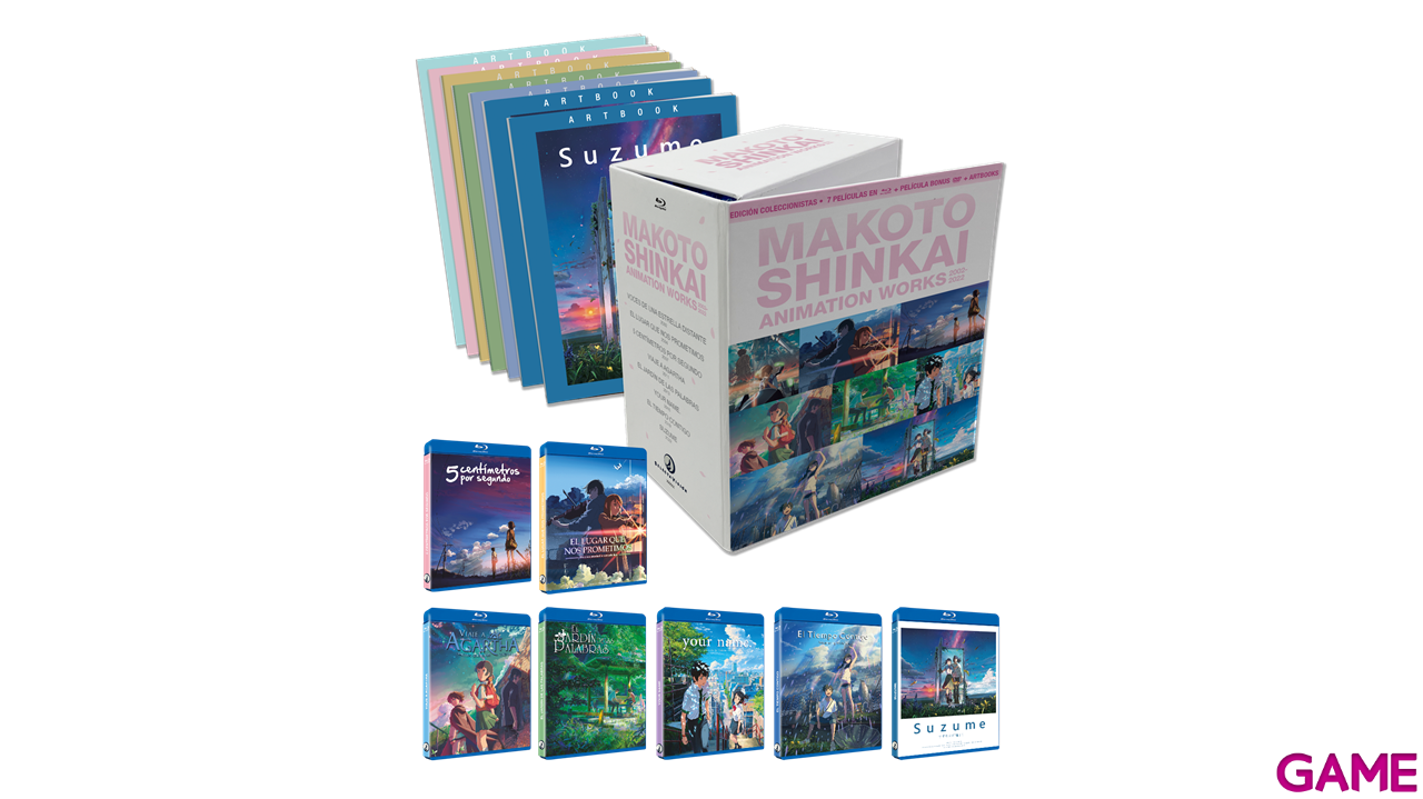 Makoto Shinkai Works - Colección 7 Películas-1