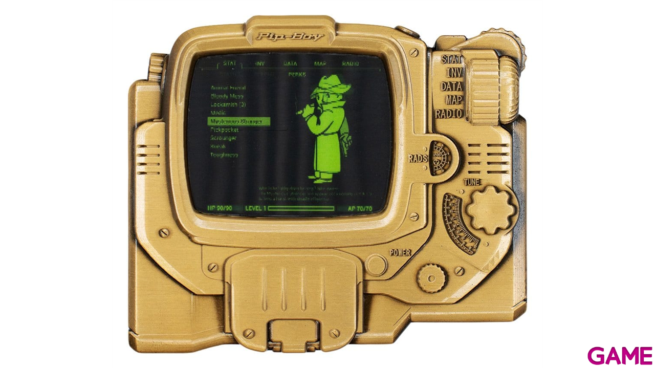 Lingote Fallout Pip-Boy Limited Edition Lenticular Mysterious Stranger Variant-0