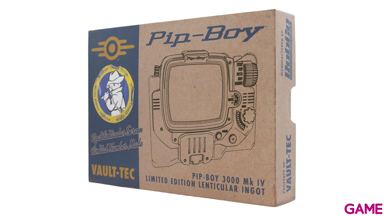 Lingote Fallout Pip-Boy Limited Edition Lenticular Mysterious Stranger Variant-1