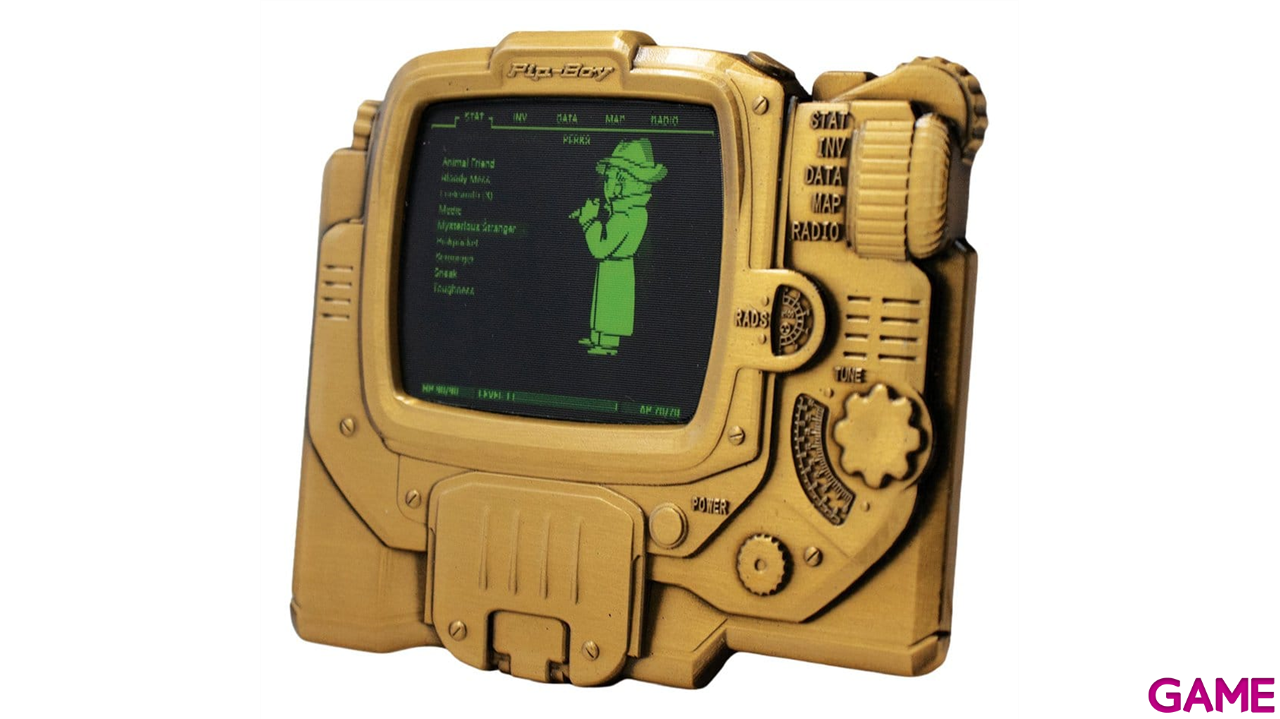 Lingote Fallout Pip-Boy Limited Edition Lenticular Mysterious Stranger Variant-4