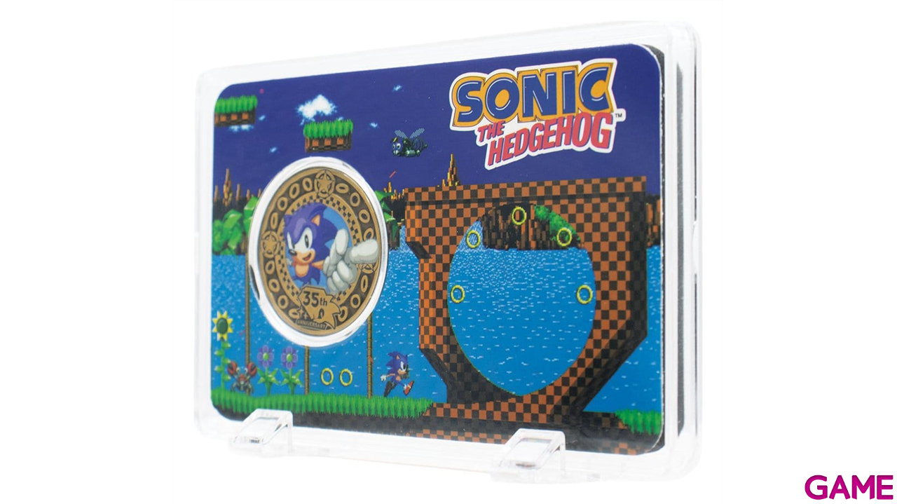 Moneda Coleccionable Sonic the Hedgehog 35th Anniversary Limited Edition-3