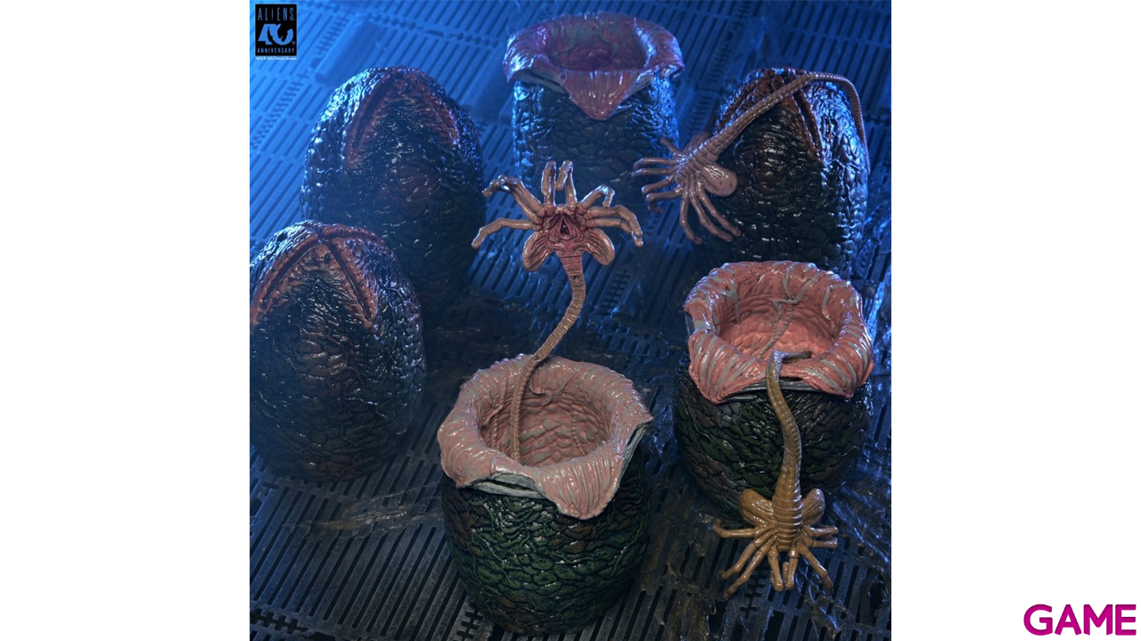 Pack de 6 figuras Huevos Aliens of Alien (40th Anniversary)-3