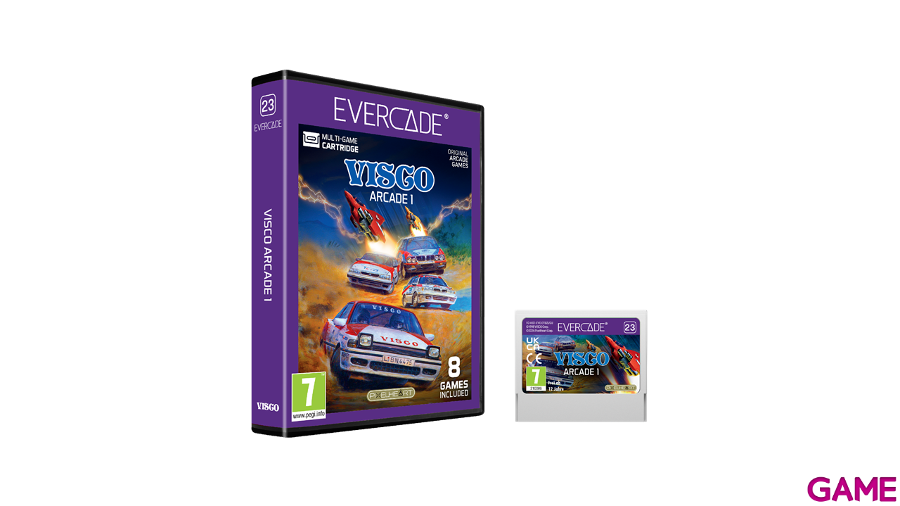 Cartucho Evercade Visco Arcade 1-0