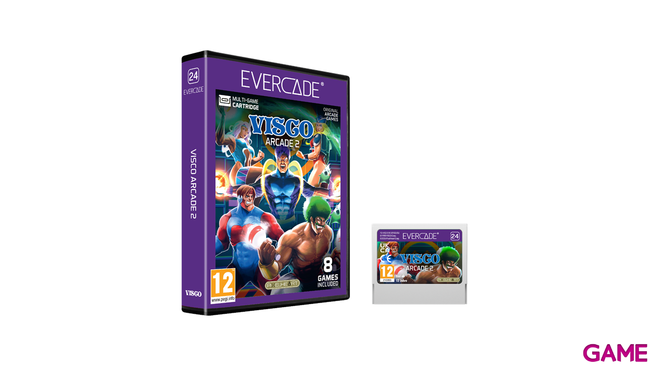 Cartucho Evercade Visco Arcade 2-0