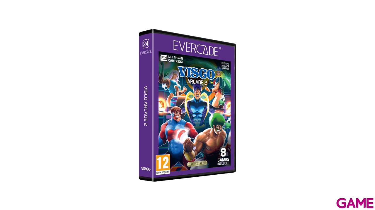 Cartucho Evercade Visco Arcade 2-8