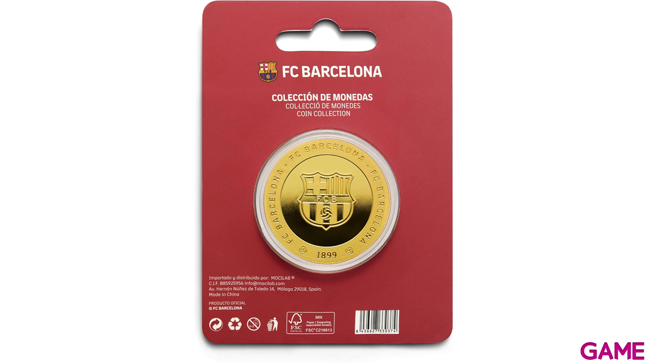Moneda dorada FC Barcelona Edición especial Lamine Yamal-3