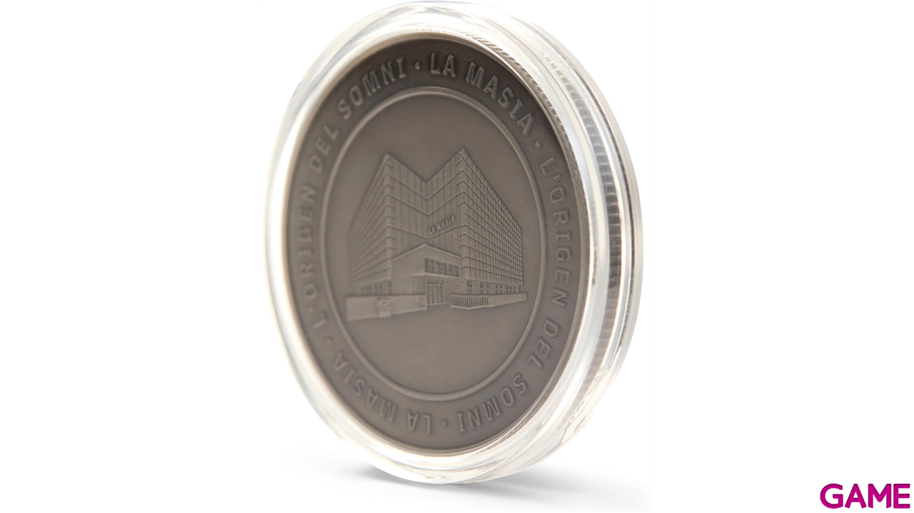 Moneda color bronce FC Barcelona Edición especial con Escudo y la Massia-6