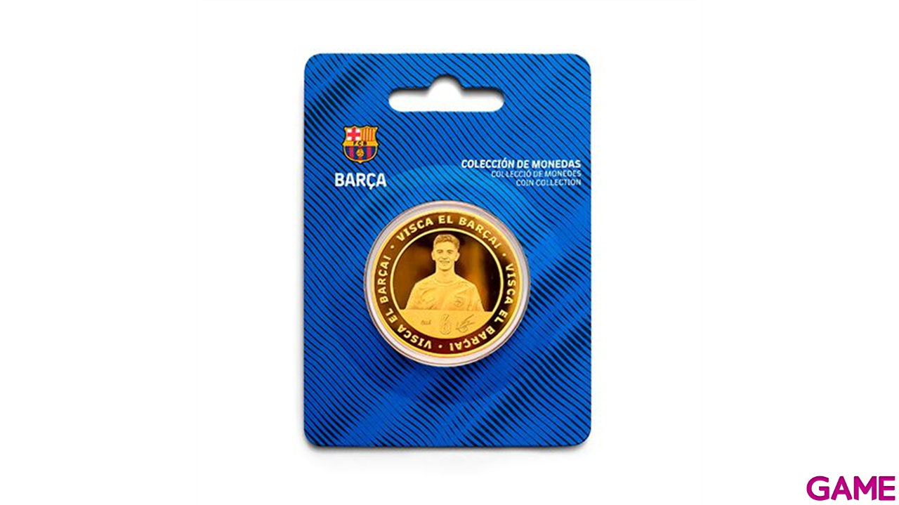Moneda dorada FC Barcelona Edición Especial Gavi “Classic 2025-26”-0