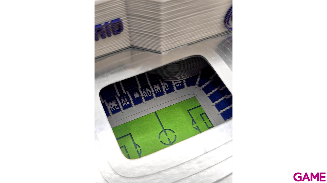 Bloc de notas Real Madrid con Escultura en 3D del Estadio Bernabeu-1