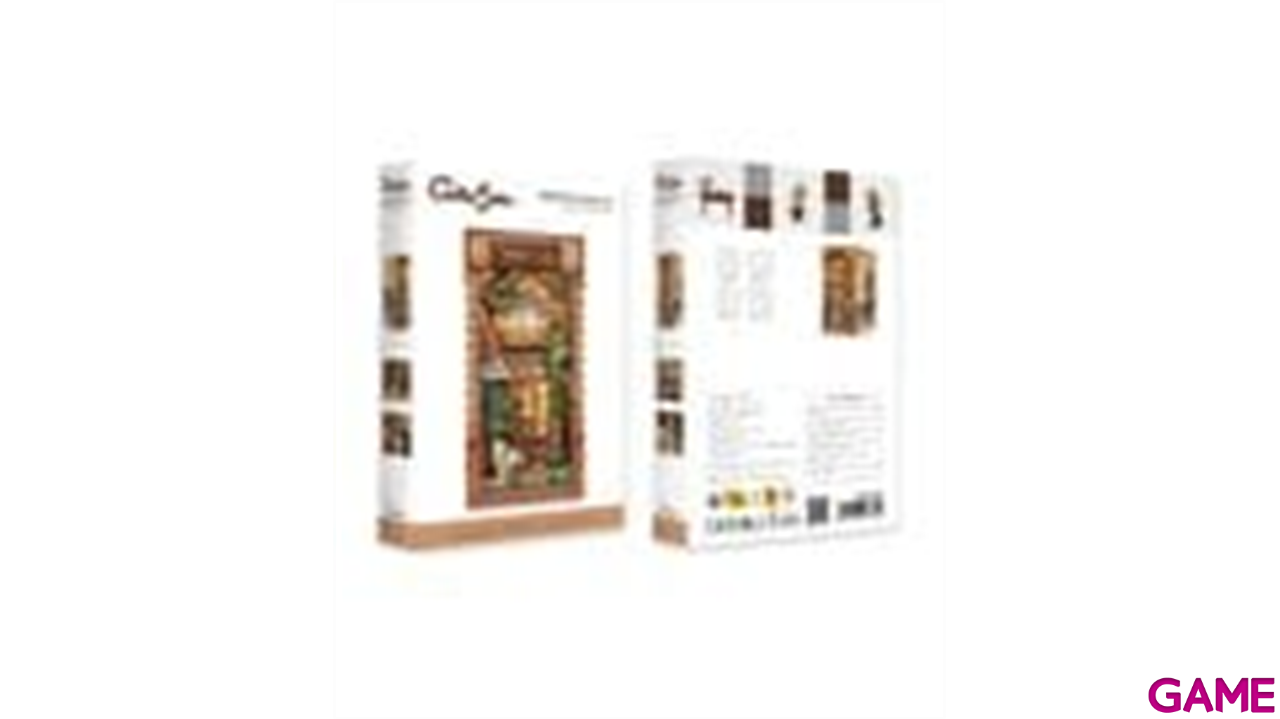 Maqueta Book Nook Serene Courtyard 22 x 12 cm-4