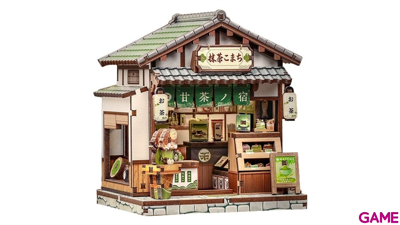 Maqueta Model Kit Miniature House Kyoto Matcha Cottage 11 x 9 cm-0