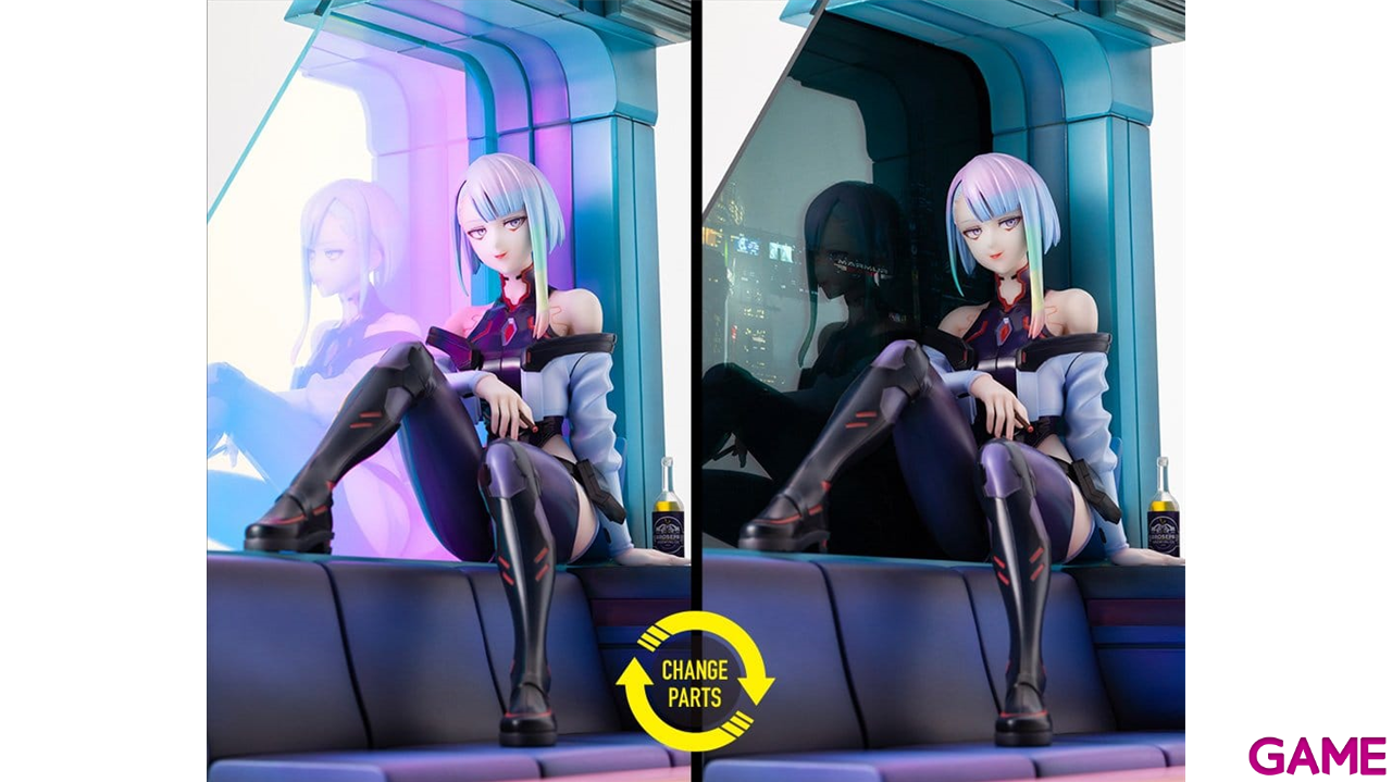 Figura Cyberpunk: Edgerunners 1/7 Lucy de 28 cm-0