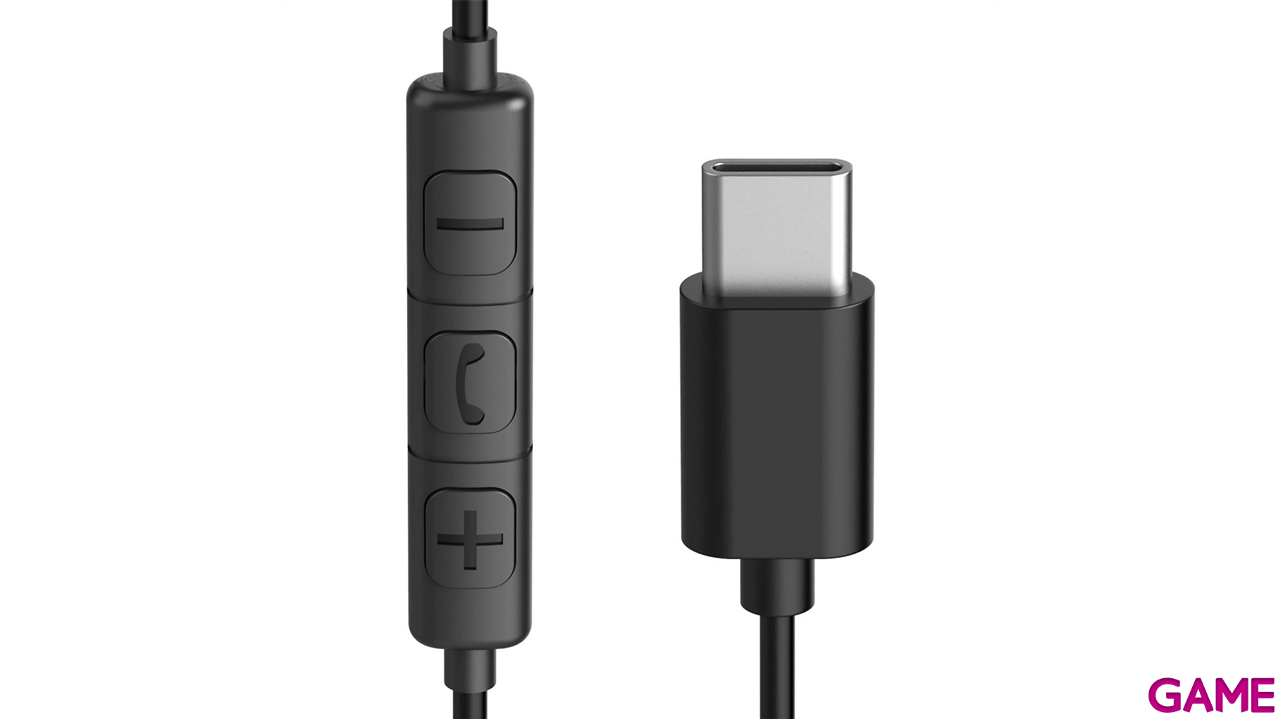 Auriculares OnEar Fun Type C, Negro-1