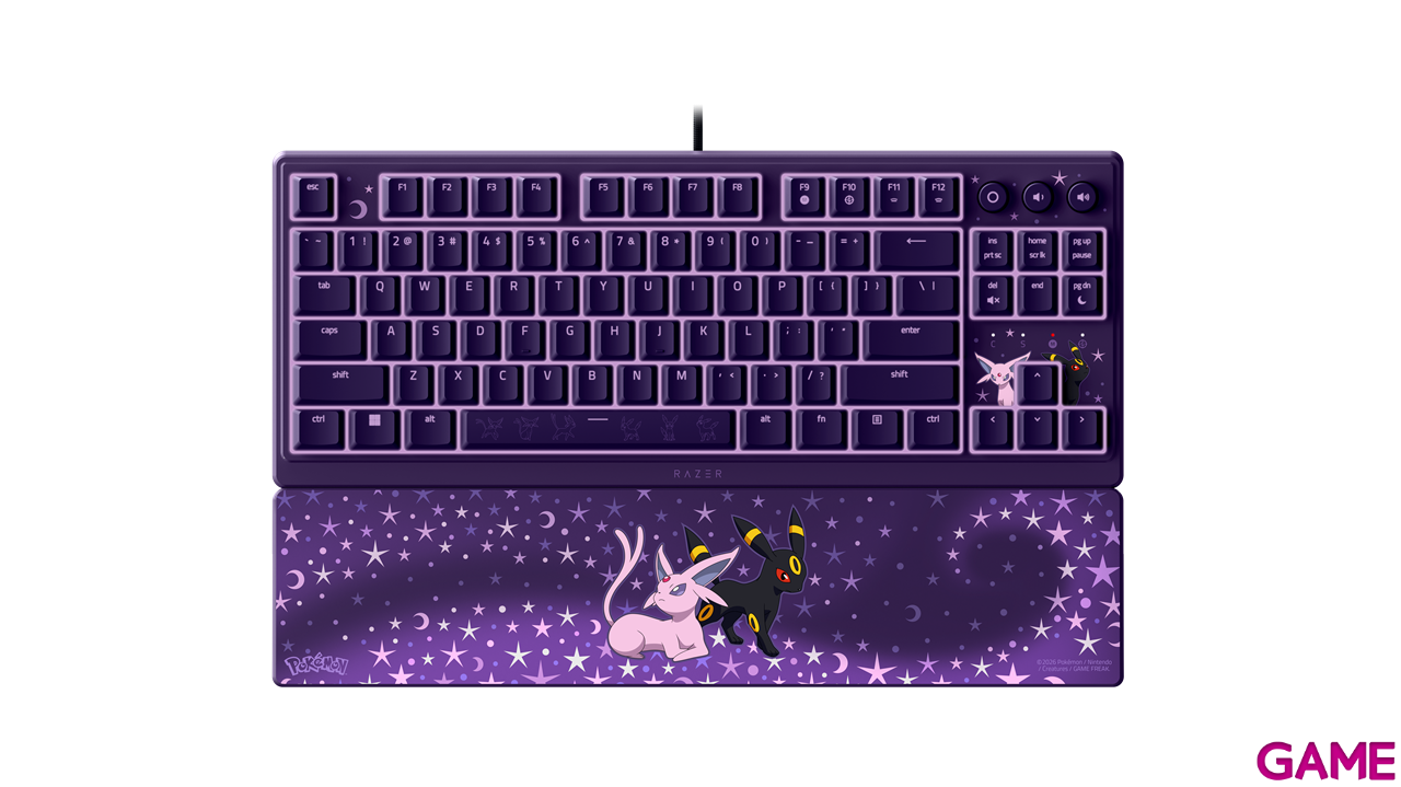Razer Ornata V3 TKL Edición Pokémon Espeon/Umbreon US Layout - Teclado Gaming-2