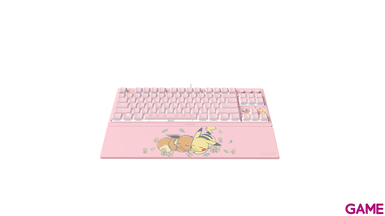 Razer Ornata V3 TKL Edición Pokémon Pikachu/Eevee US Layout - Teclado Gaming-1