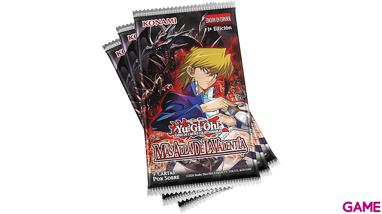 Sobre de cartas Yu-Gi-Oh! JCC: Más Allá de la Valentía (Castellano)-0