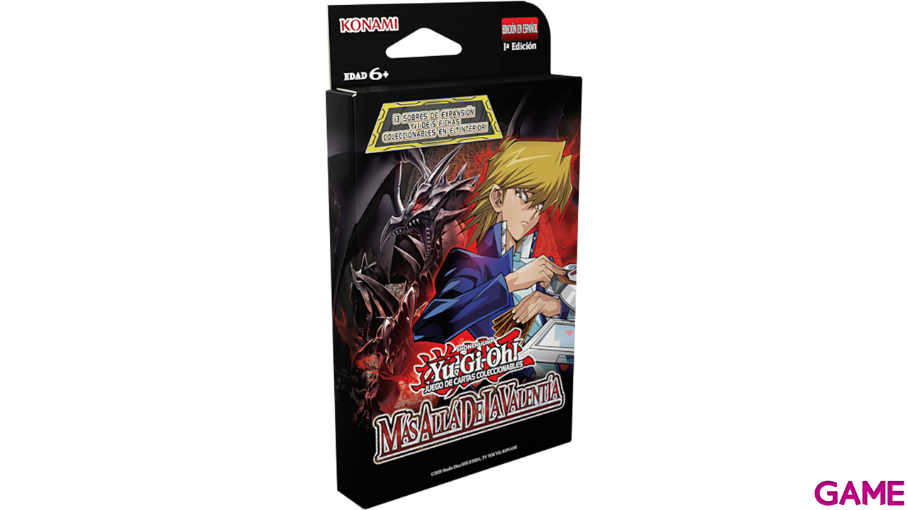 Pack de 3 sobres de cartas Yu-Gi-Oh! JCC: Más Allá de la Valentía (Castellano)-0